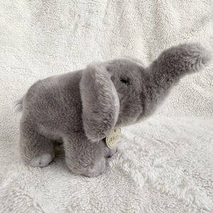 Aurora Miyoni Tots Elephant Plush 8” Grey Soft Stuffed Animal Toy